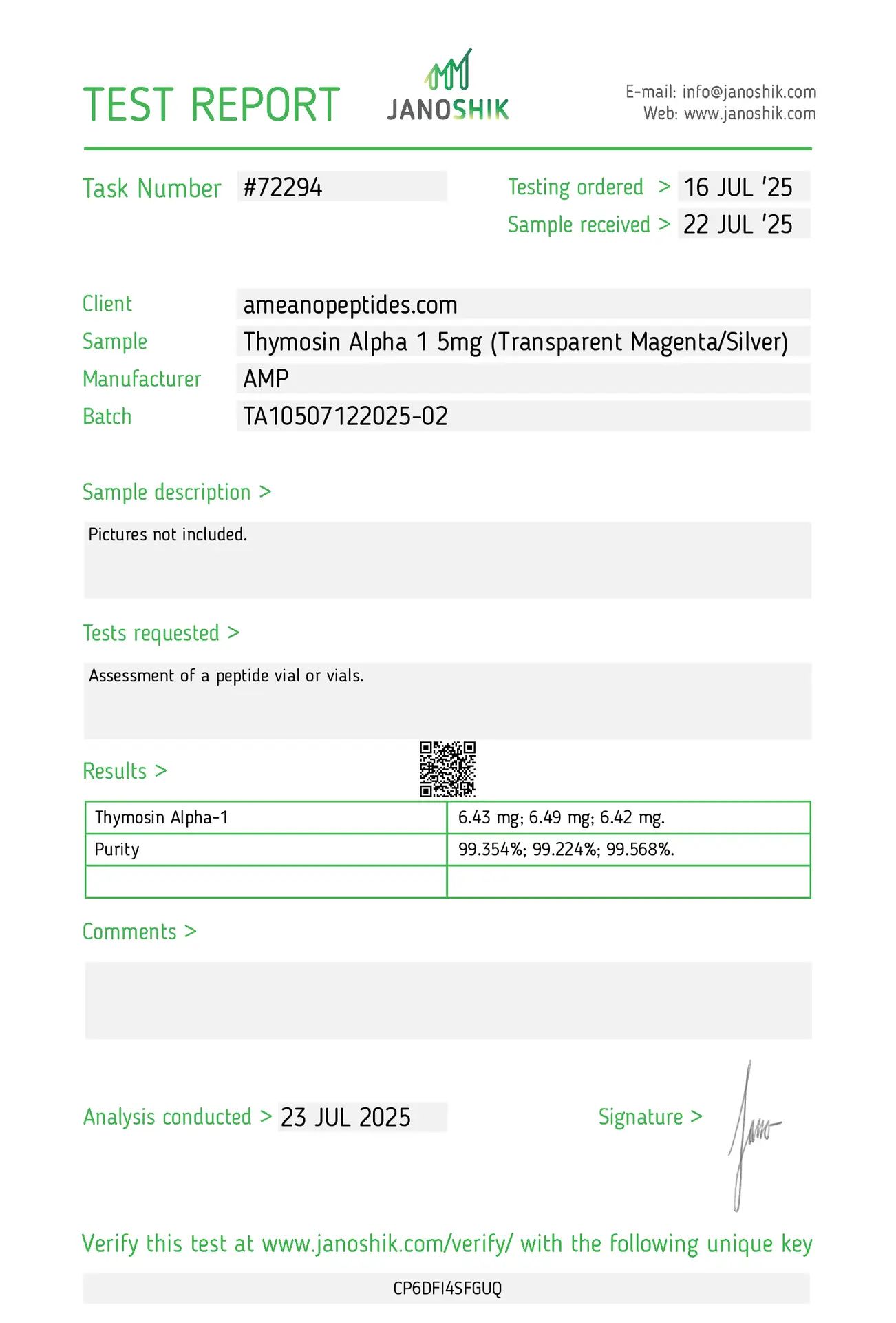thymosin alpha 1 5mg 2 thymosin alpha 1 5mg 2
